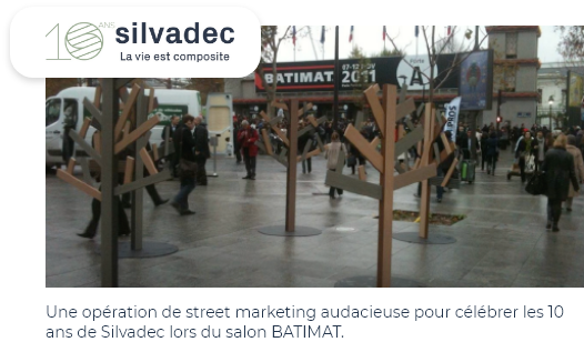 Une operation de street Marketing