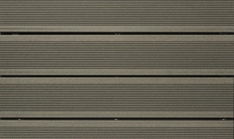 Gris anthracite rainurée 138 mm